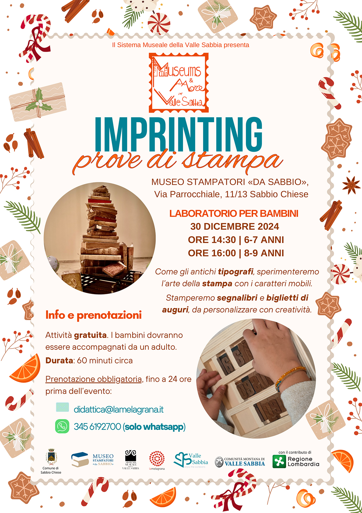 Locandina ”Imprint, prove di stampa” 30/12/2024